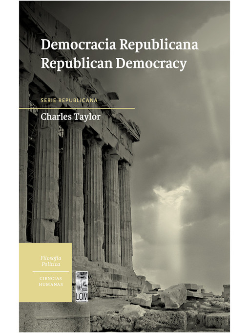 Title details for Democracia Republicana / Republican Democracy by Charles Taylor - Wait list